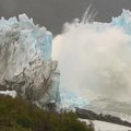 Patagonijoje užfiksuoti įspūdingi Perito Moreno ledyno griūties vaizdai