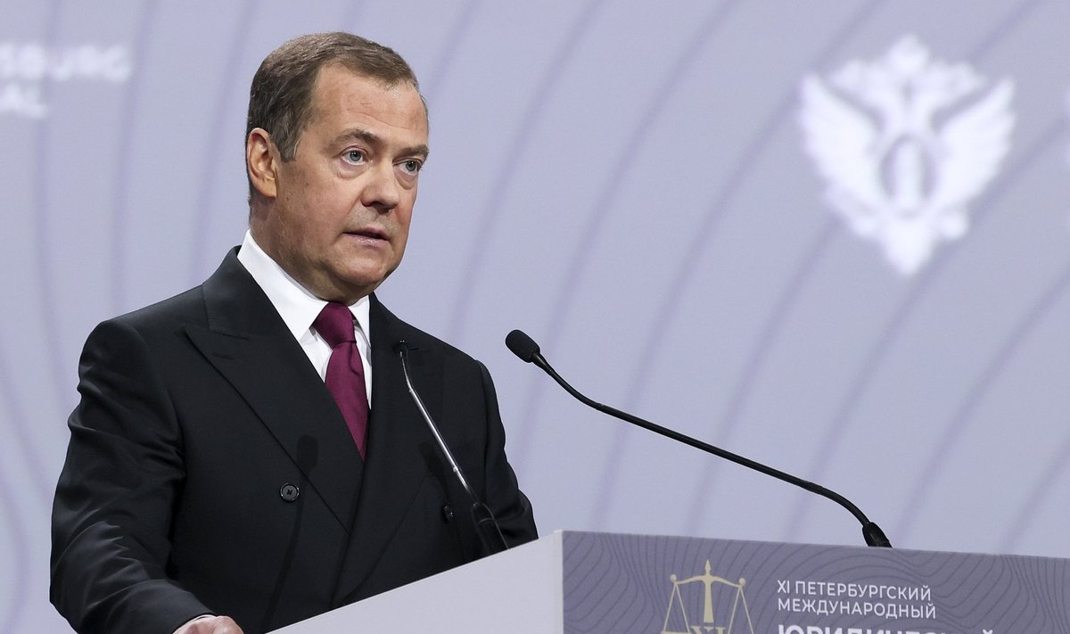 Buvęs Rusijos prezidentas Dmitrijus Medvedevas