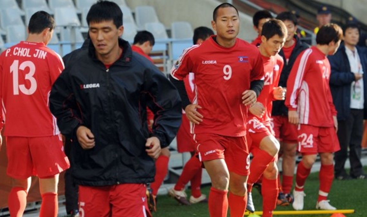 Šiaurės Korėjos rinktinės futbolininkai