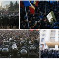 Moldovoje – nauji protestai: skelbiama, kad jau susirinko 10 tūkst. žmonių