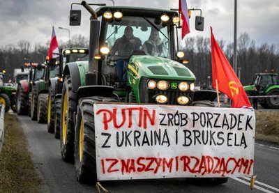 Lenkijos ūkininkų protestas