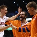 „Knicks“ pergalę prieš „Pacers“ M. Kuzminskas stebėjo nuo suolo