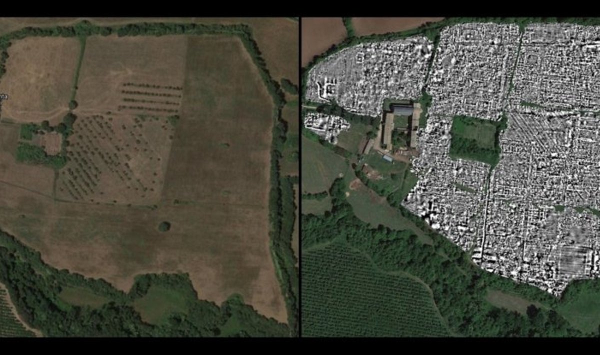 Google Earth ir radaro vaizdai
