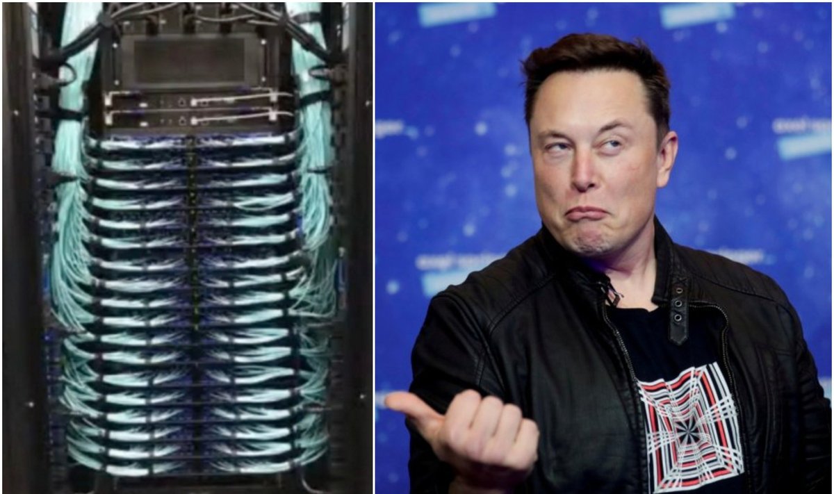 Tesla superkompiuteris / Tesla/Scanpix nuotr.