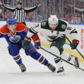 „Wild“ ledo ritulininkai iškovojo trečią pergalę iš eilės NHL čempionate