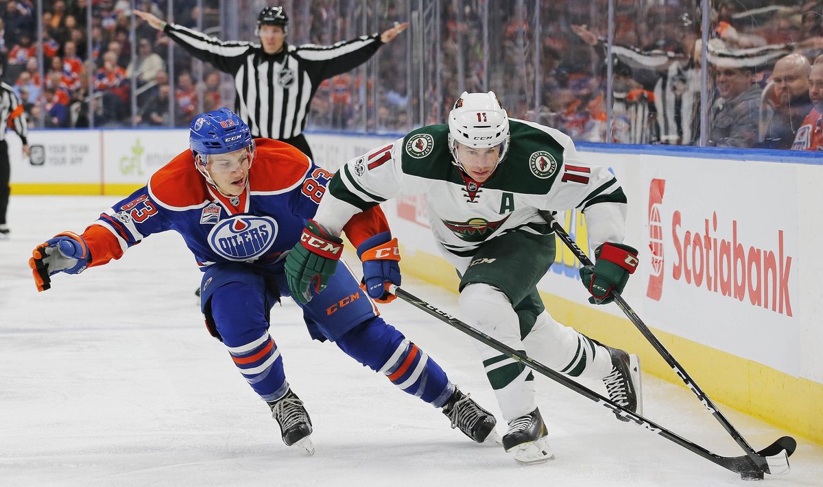 NHL: "Oilers" – "Wild"