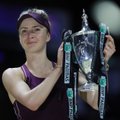 WTA čempione tapo karjeros pergalę pasiekusi ukrainietė