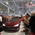 „Tesla“ pranešimas sukėlė nerimo dėl gamybos pajėgumo