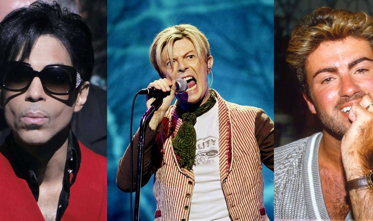 Prince'as, Davidas Bowie, George'as Michaelas