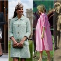 Tada ir dabar. Kaip per laiką keitėsi karališkosios šeimos besilaukiančių moterų apranga: nuo karalienės Elžbietos II iki Meghan Markle