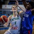 Lietuvos krepšininkių pergalių seriją Europos čempionate nutraukė britės