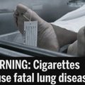 JAV ant cigarečių pakelių bus spausdinami rūkymo žalą rodantys paveikslėliai