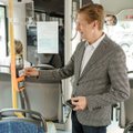 Klaipėdos viešajame transporte už keliones jau galima atsiskaityti ir banko kortele