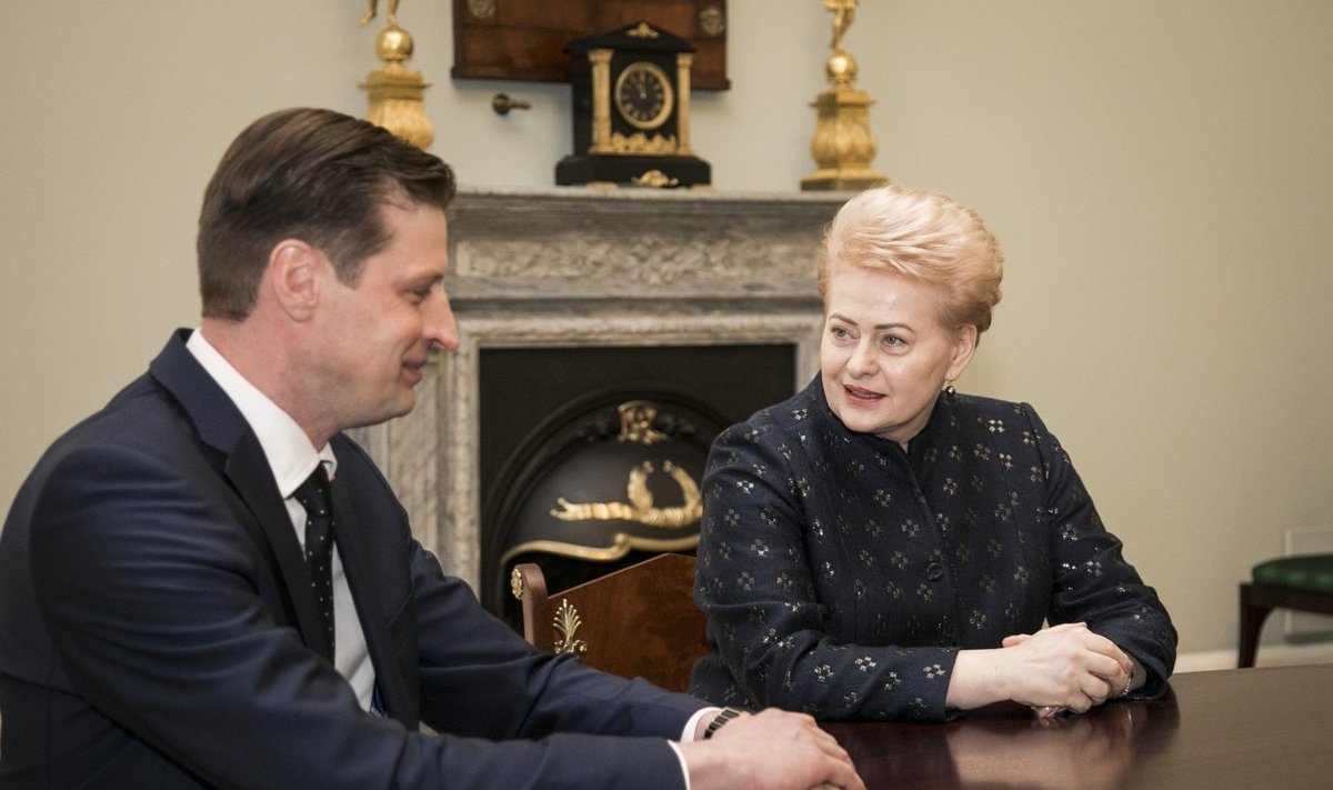 Kęstutis Mažeika, Dalia Grybauskaitė