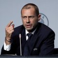 UEFA prezidentas Čeferinas kitąmet Lietuvoje norėtų susitikti su šalies politikais