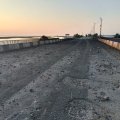 Rusų okupantai teigia suremontavę tiltą į Krymą prie Čonharo