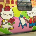 Į Taivaną atvyko pirmasis „Hello Kitty“ traukinys