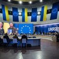 Į Kyjivą atvykęs EVT pirmininkas žada palaikyti Ukrainos siekį įstoti į ES
