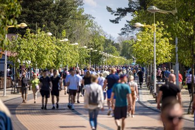 Fantastiškas oras Palangoje per Gintarinį savaitgalį