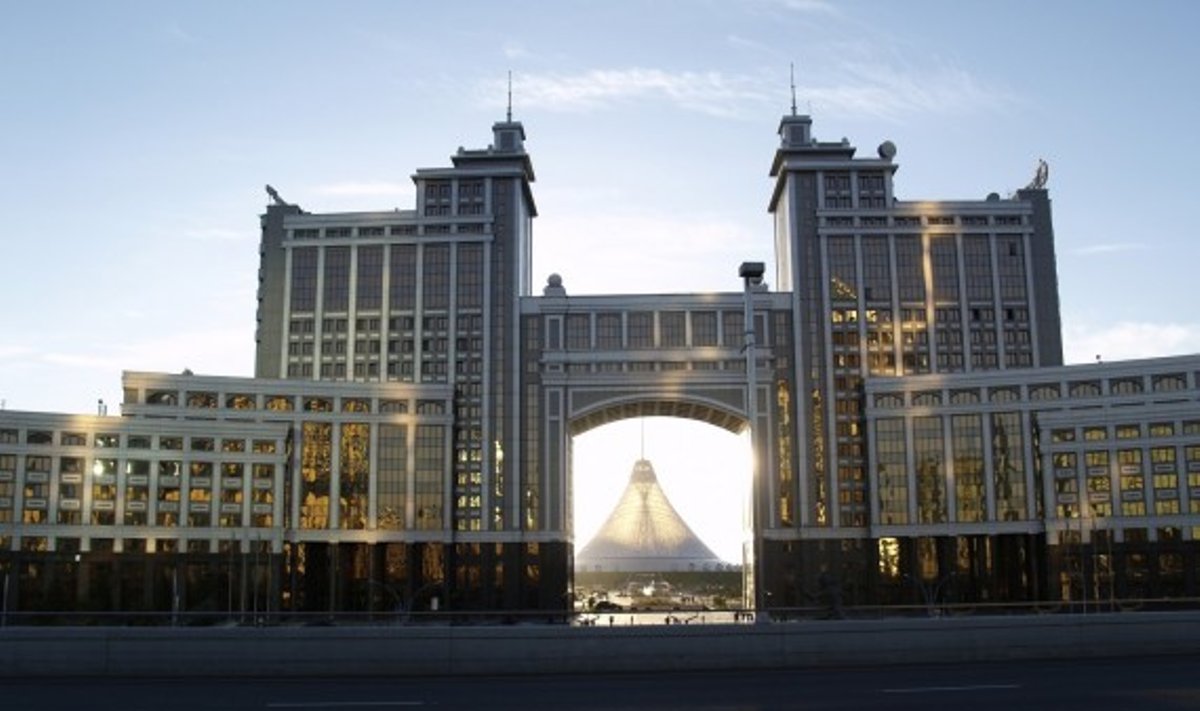 Kazachstano nacionalinė naftos ir dujų bendrovės „Kazmunaigaz“  būstinė Astanoje