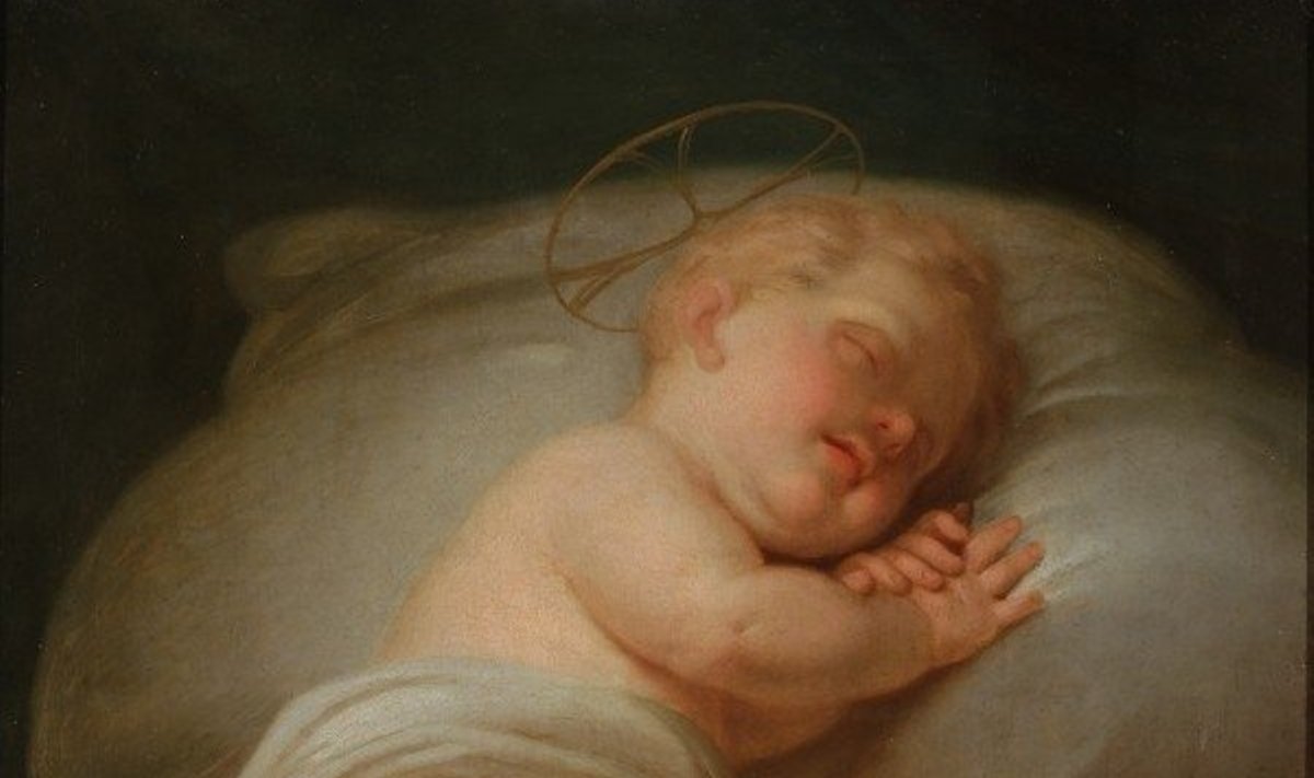 Juozapas Peška, „Miegantis kūdikėlis Jėzus“, XVIII a. pab.–XIX a. pr.