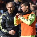 Z. Zidane'as: C. Ronaldo 100 procentų pasirengęs žaisti