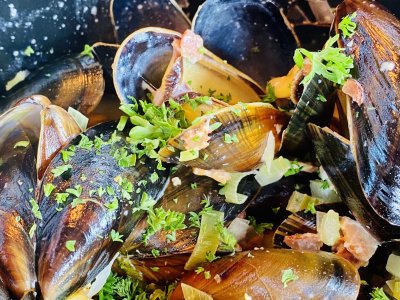 Andrius Užkalnis apžvelgia restoraną „Brussels Mussels“