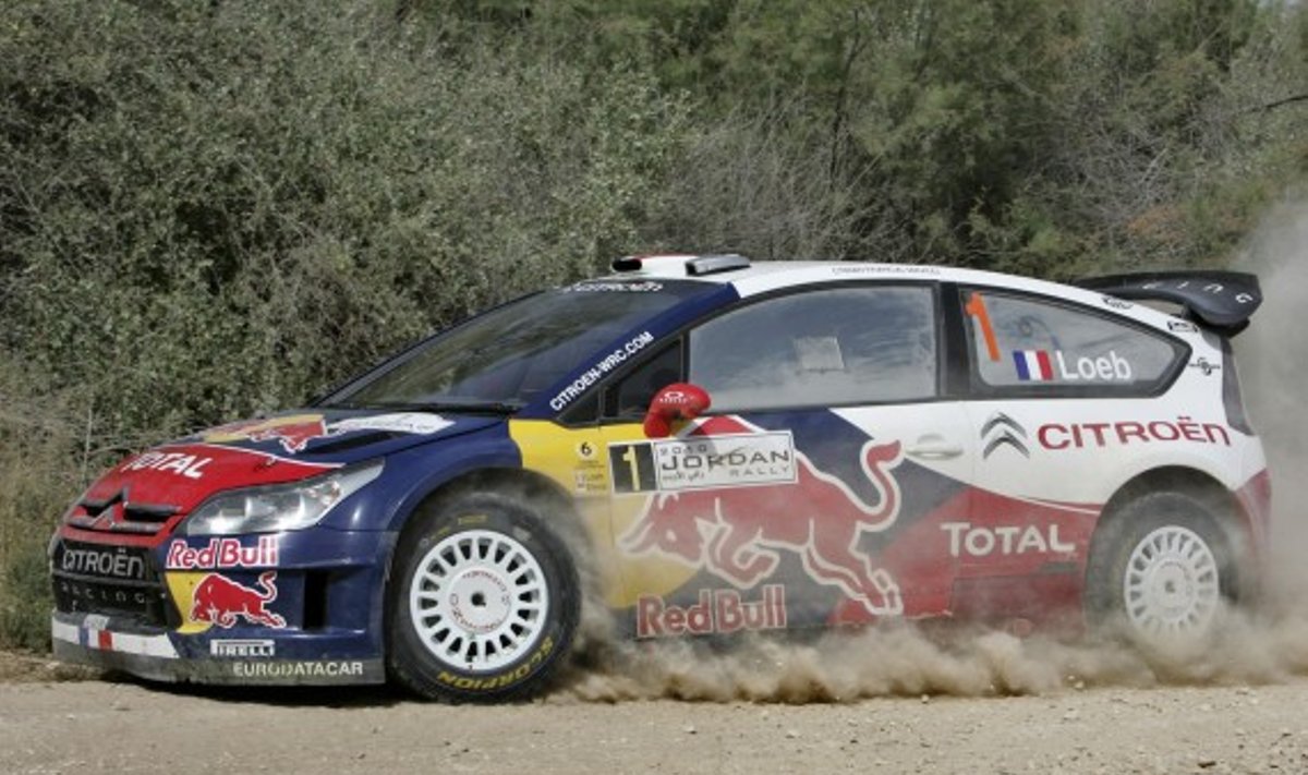 Sebastienas Loebas su "Citroen C4 WRC" 