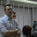 Kremliaus kritikui A.Navalnui skirta lygtinė 3,5 metų laisvės atėmimo bausmė
