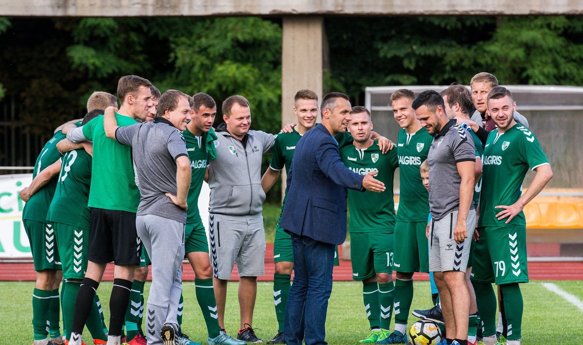 "Kauno Žalgiris" - "Sūduva" / Foto: Linas Žemgulis