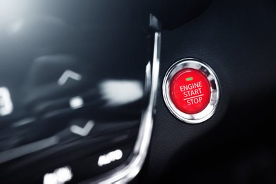 Automobilio starto mygtukas