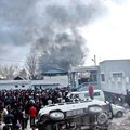 Kirgizijos policija išvaikė įkalinto politiko šalininkų demonstraciją sostinėje