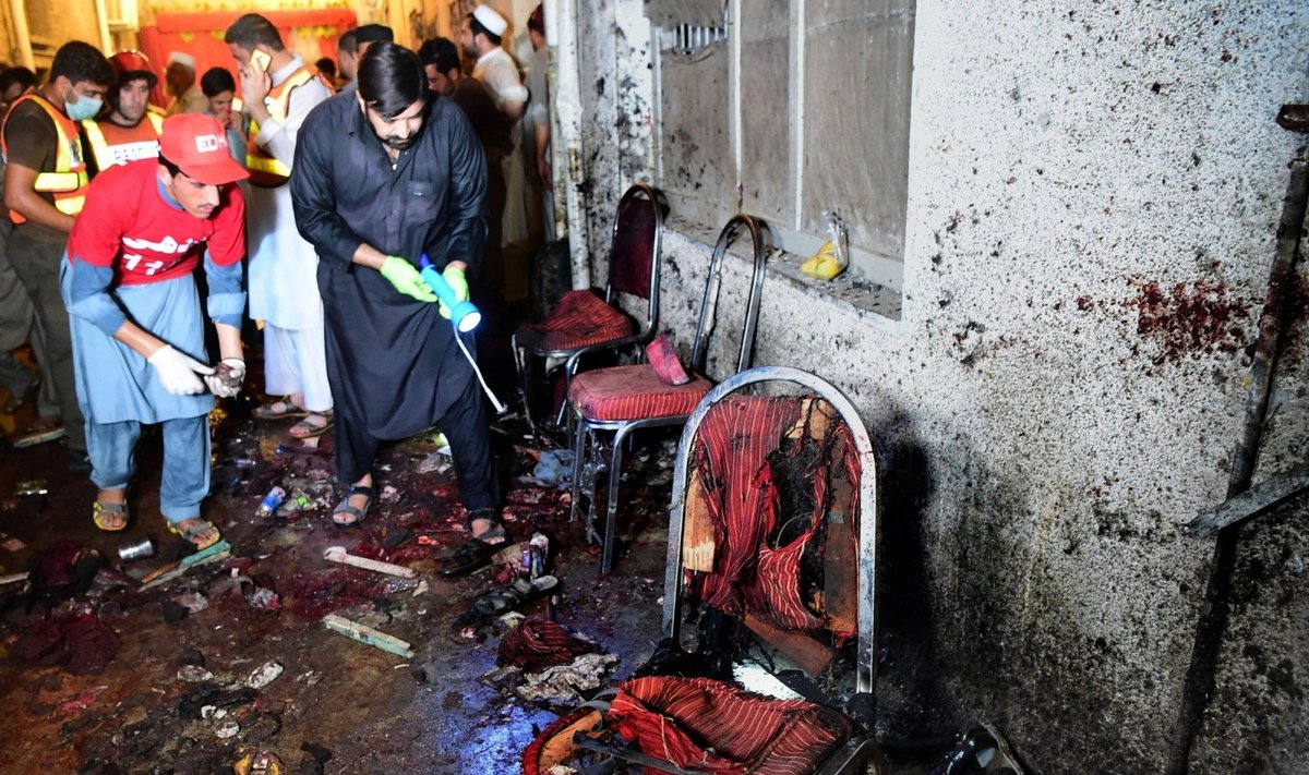 Savižudžio sprogdintojo išpuolis Pakistane