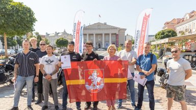 Vilniaus savivaldybė išlydėjo mototurizmo ralio dalyvius: tai yra atsakomybė