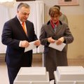 Vengrai aktyviai balsavo parlamento rinkimuose