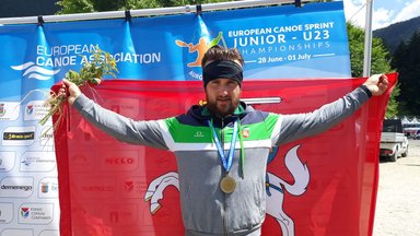 Kanojininkas Korobovas – Europos jaunimo čempionas, baidarininkas Seja iškovojo sidabrą