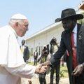 Popiežius užbaigė savaitės trukmės vizitą Afrikoje