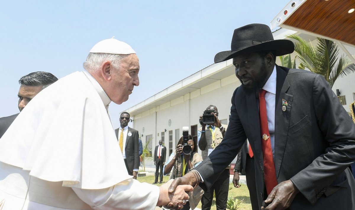 Popiežius Pietų Sudane