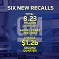 „General Motors" atšaukia dar 8,4 mln. automobilių