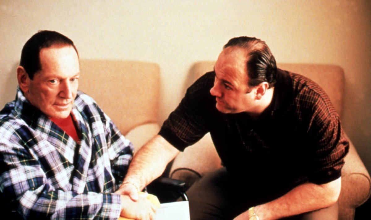 Paul Herman, James Gandolfini seriale "Sopranai"