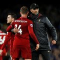 Derbio nelaimėję „Liverpool“ prarado lyderių poziciją, apkarto naujų trenerių debiutai