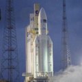 Į orą pakilo Europos raketa „Ariane“, gabenanti krovinį į TKS
