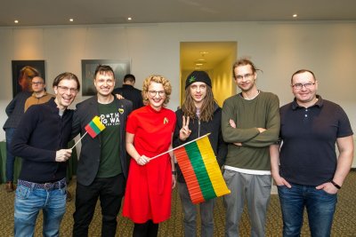 Aušrinės Armonaitės ir Vilniaus mero Remigijaus Šimašiaus inicijuojamos liberalios politinės partijos susitikimas