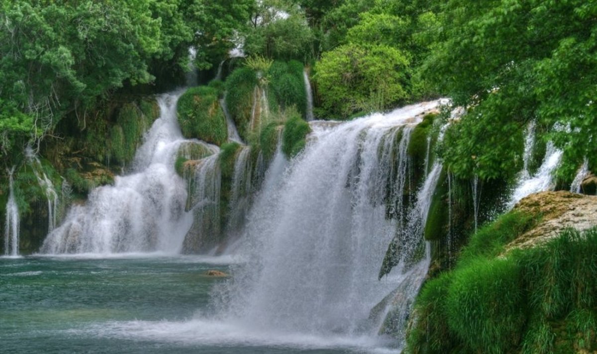 Plitvicos nacionalinis parkas Kroatijoje
