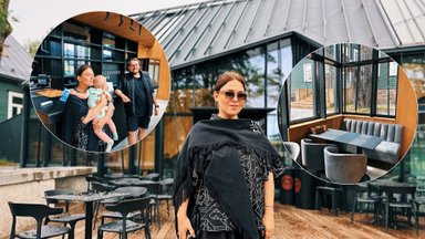 Vasaros sensacija Anykščiuose: Justė Arlauskaitė-Jazzu atidarė naują restoraną, gyventojų jau tituluojamą gražiausiu Lietuvoje