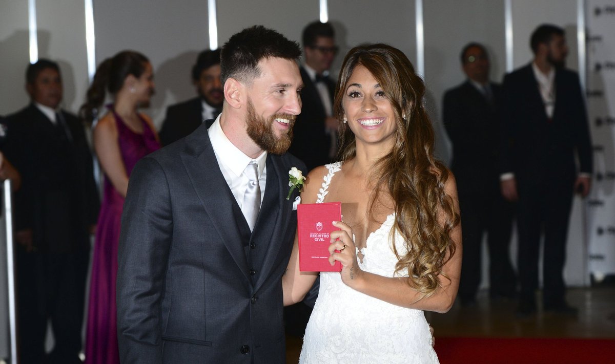 Lionelio Messi vestuvės