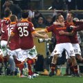 Nuostabus F.Totti įvartis lėmė „Roma“ klubo pergalę prieš „Juventus“ ekipą