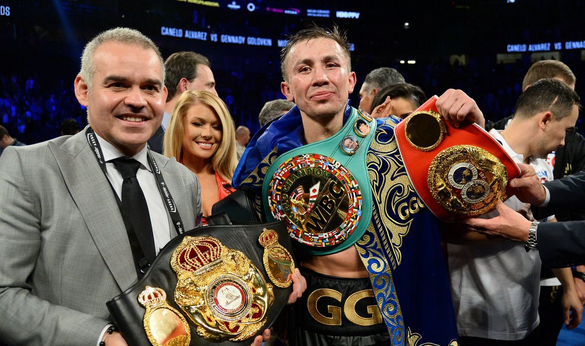 Kova dėl pasaulio bokso čempiono titulo: G. Golovkinas ir S. Alvarezas