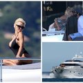 P. Anderson atostogos San Tropeze: prabangios jachtos, minimali apranga ir karšti bučiniai