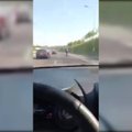 Vairuotojus šokiravo vaizdas Vilniaus vakariniame aplinkkelyje: paspirtukininkas lėkė net 108 km/val. greičiu